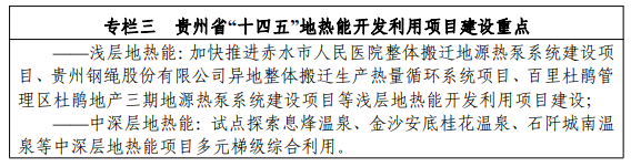 地大熱能：貴州新能源發(fā)展“十四五”規(guī)劃地熱投資超100億！
